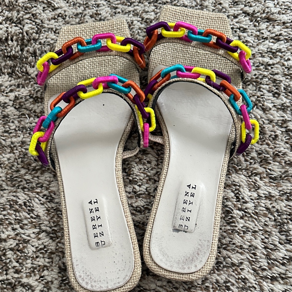 Colorful Chain Sandals